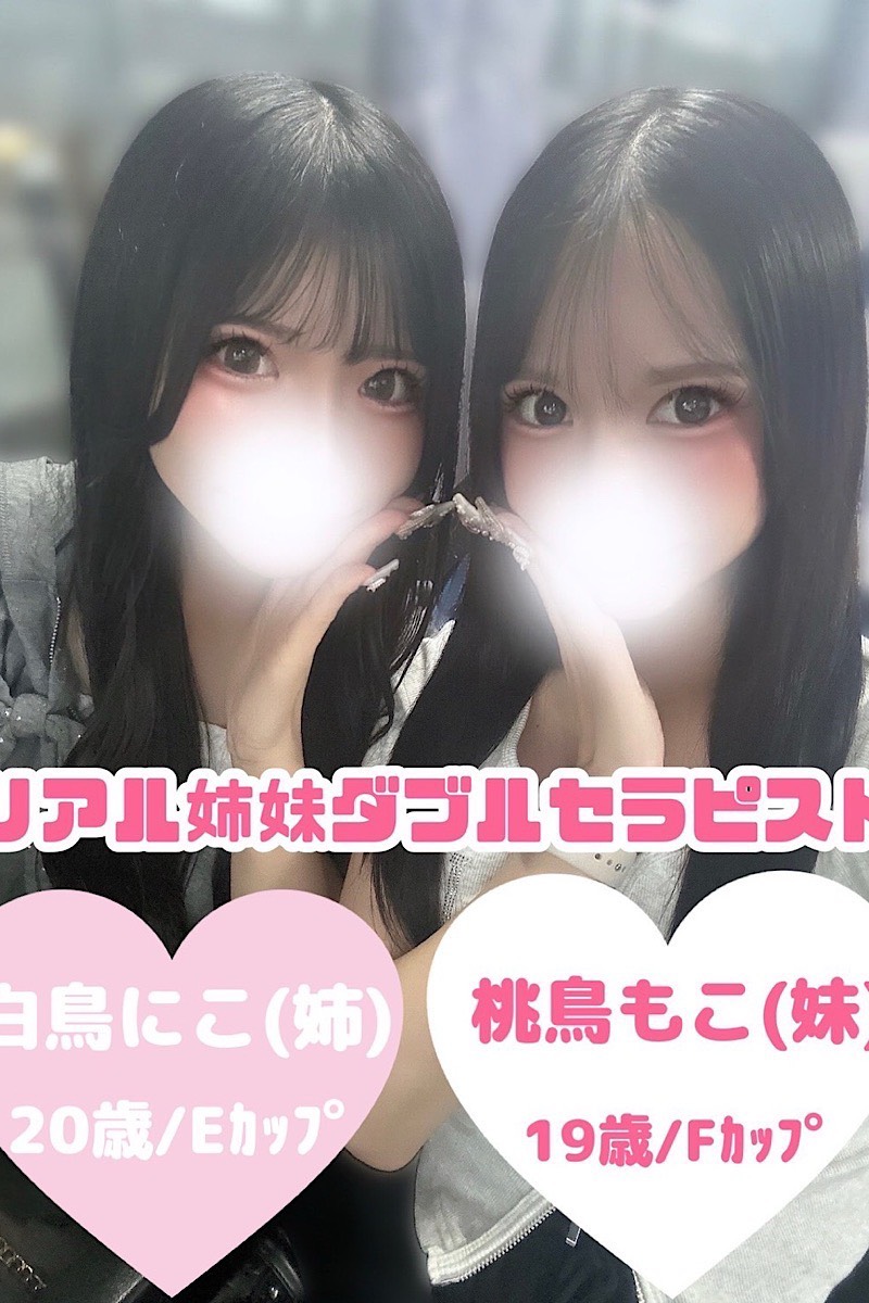 白鳥にこ×桃鳥もこ